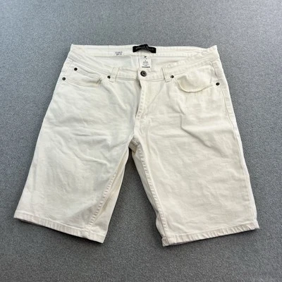 Мужские повседневные белые бермудские шорты Marc Ecko Cut 38 Y2K для взрослых - Изображение 1 из 4