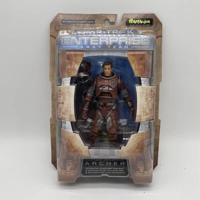 Figura de acción Captain Jonathan Archer Star Trek Enterprise Away Team Art Asylum Foto 1 de 4