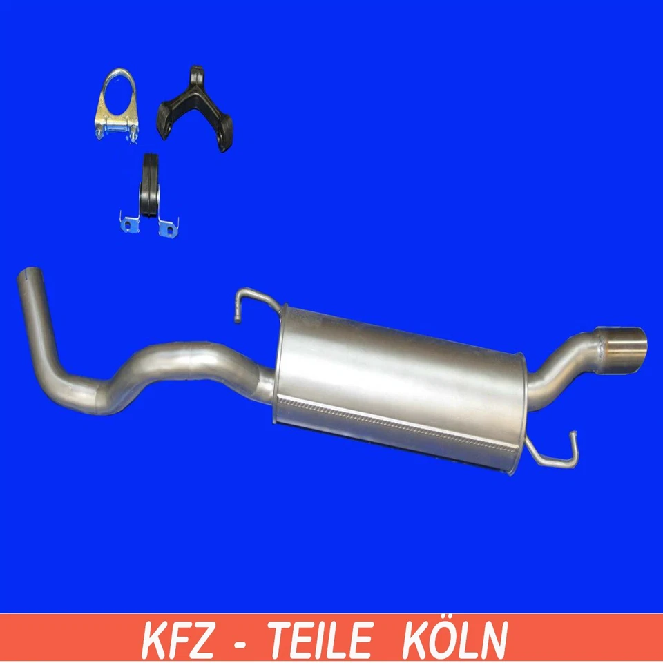 Silencieux Audi - Tt / Roadster - 1.8 T Système D'Échappement + Kit de Montage - Photo 1/1