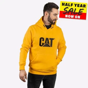 Caterpillar Trademark Mens Casual Fashion Classic Hooded Sweatsuit Yellow - Bild 1 von 5