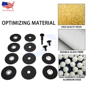 2 Inch Die Grinder Cut-Off Wheel and 3/8In Arbor Hole 1/4In Stem Mounting Mandre - Picture 1 of 6