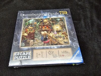New Ravensburger Escape Puzzle 759 The Forbidden Basement Jigsaw Puzzle - Image 1 of 4