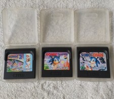 3 Sonic Game Gear Spiele Sonic The Hedgehog , Sonic The Hedgehog 2, Sonic Chaos
