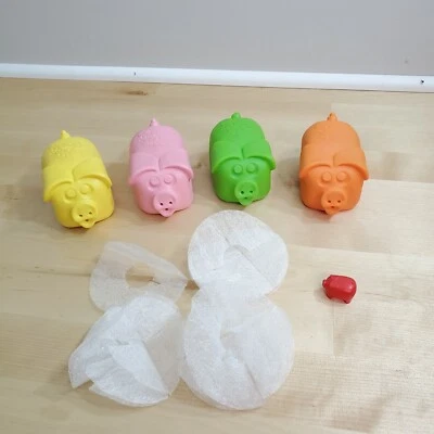 Vintage 1986 Milton Bradley Pig Pong Replacement Game Pieces and Parts - Image 1 of 4