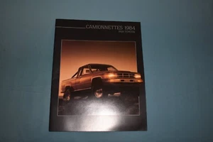 Toyota Pickup 1984 y camioneta 4 X 4 folleto de ventas Francés canadiense  - Imagen 1 de 11
