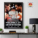ERIC MORALES vs. PAULIE AYALA : Original HBO CCTV Boxing Fight Poster 30D