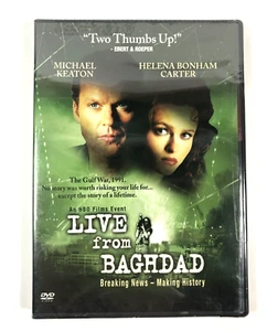Live From Baghdad (DVD, 2003) Michael Keaton Helena Bonham Carter New & Sealed - Picture 1 of 6