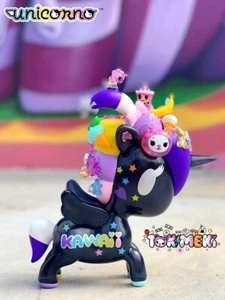 Tokidoki 15th Anniversary 10” Black Tokimeki Unicorno Limited Edition Sealed - Picture 1 of 5