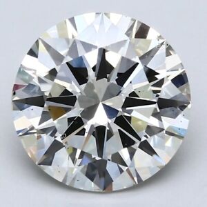 8.01 Cts Round Cut IGI Certified Lab Grown CVD Diamond I Color SI1 Clarity STONE