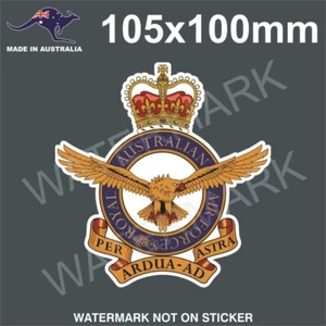PEGATINA INSIGNIA RAAF REAL FUERZA AÉREA AUSTRALIANA ORGULLOSAMENTE SERVIDA - Imagen 1 de 1