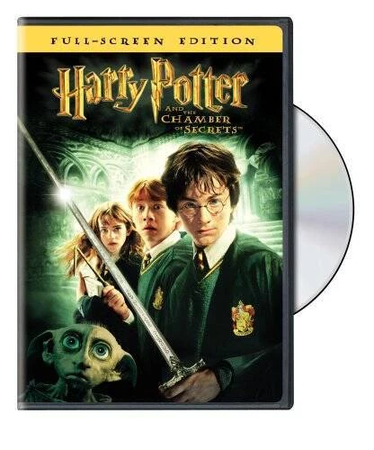 Harry Potter and the Chamber of Secrets (Full Screen Edition) - DVD - VERY GOOD Foto 1 de 1