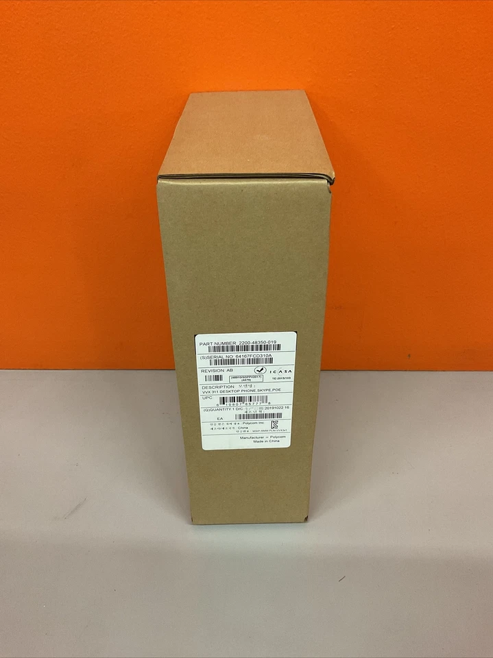 Polycom VVX 311 IP Phone Skype for Business Edition