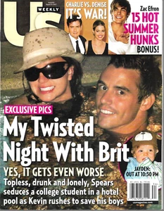 US Magazine  Aug 20, 2007 - Britney Spears - Boys of Summer - DENISE RICHARDS - Picture 1 of 1