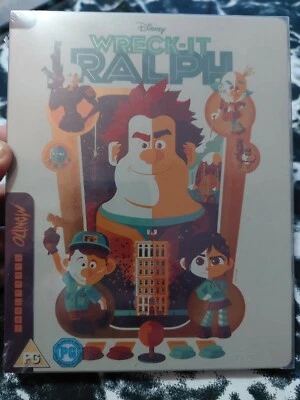 NEW DISNEY WRECK IT RALPH MONDO No 34 STEELBOOK BLU-RAY FACTORY SEALED - Image 1 of 2
