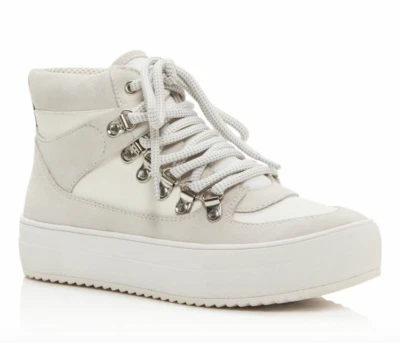 AQUA Women's Bash High-Top Platform Sneakers White - Size 8M - Image 1 of 4