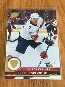 2017-18 Upper Deck Exclusives Colton Sceviour 075/100 #79 (C369) - Picture 1 of 2