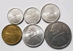 VATICAN CITY FAO 1968 Set Of Coin - Picture 1 of 2