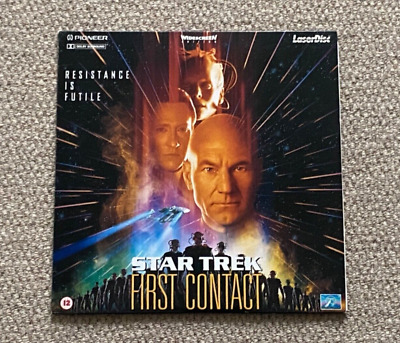Star Trek First Contact - Widescreen Movie On Laserdisc Excellent Condition • 11.37€