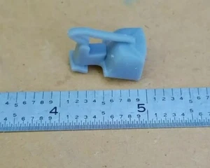 ABS-LIKE 3D RESIN PRINTED 1/18 SCALE PARACHUTE, MOUNT AND CORD DRAG DRAGSTER - Picture 1 of 3