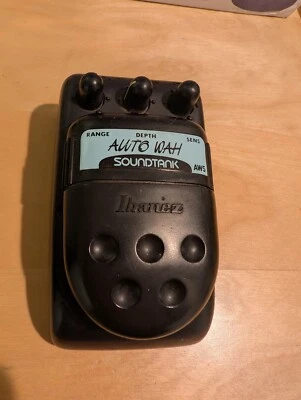 Pedal de Guitarra Ibanez Sound Tank AW5 Auto Wah Como Nuevo Retro Foto 1 de 2