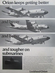7/1977 PUB LOCKHEED P-3C UPDATE ORION US NAVY ASW SUBMARINE ORIGINAL AD - Picture 1 of 1
