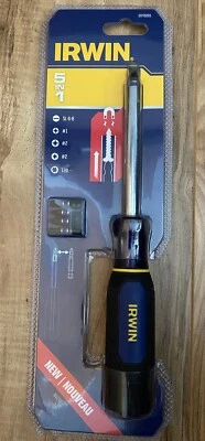 Irwin 2013285 5-In-1 Multi-Bit Screwdriver With Guide Sleeve - Image 1 of 4