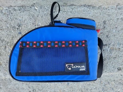 De Colección Retro Coleman Lil Polar Suave Azul Aislado Refrigerador Bolsa de Almuerzo Senderismo Camping  Foto 1 de 4