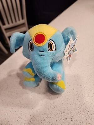 Nuevo Juguete de Peluche Neopets Elephante Primera Edición 2004 Thinkway Toys 6" Elefante Foto 1 de 4
