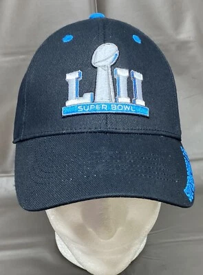 Gorra ajustable del equipo Super Bowl LII 52 NFL Eagles Patriots Foto 1 de 4