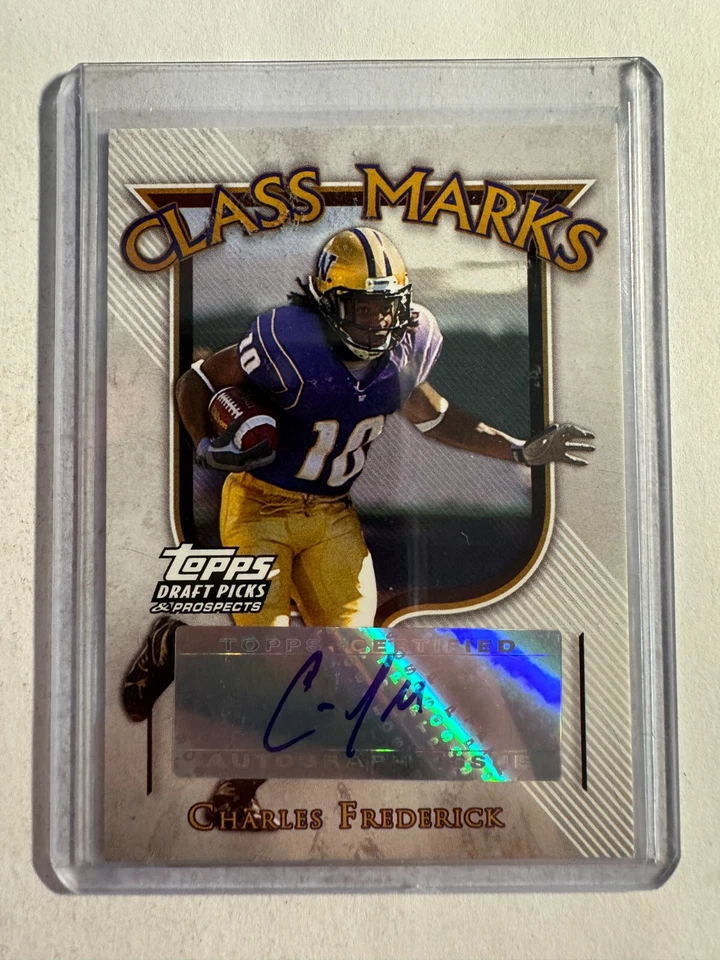 K177,672 - 2005 Topps DPP Class Marks Auto #CMCF Charles Frederick - Image 1 of 1