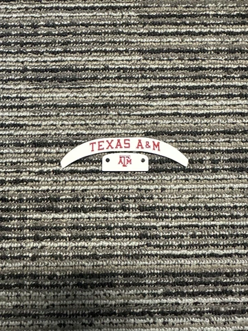 MINI Texas A&M Aggies  Football Helmet Speed 3D Bumpers Cover