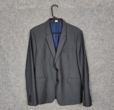 Paul Smith Jacket Mens Size 42R Grey Wool Kensington Fit Sharkskin Blazer Italy - Image 1 of 4