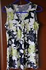 Michele Hope Waterfall Front Camisole Top, Sleeveless, Jersey, New but no Tags