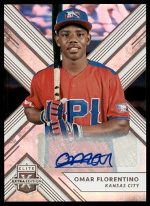 2018 Elite Extra Edition Autographs #119 Omar Florentino  