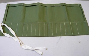 CANVAS TOOL ROLL - Picture 1 of 3