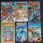 YOUNGBLOOD SET OF 6 ISSUES 1992 IMAGE COMICS VARIANT GOLD 2ND PRINT #1! LIEFELD!