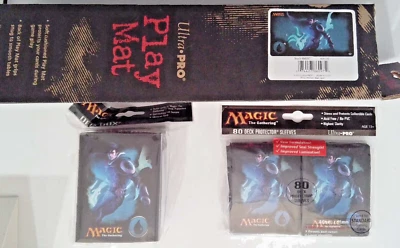 MAGIC THE GATHERING: Jace  Deck Box, Sleeves & Playmat set  [Jace Set] - Image 1 of 4