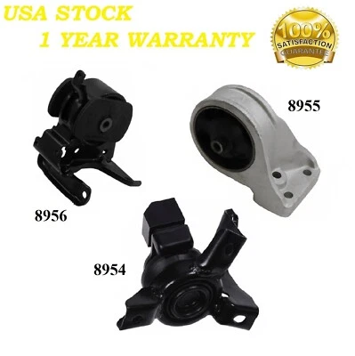 Montaje de motor y transmisión 3 piezas adecuado para Hyundai Santa Fe 2001-2006 2,7 L 2x2 - transmisión automática Foto 1 de 4