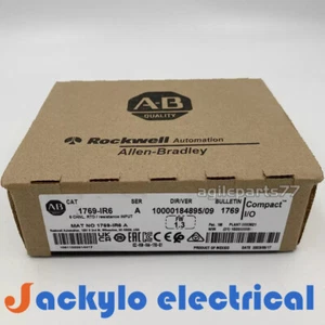 Brand New 1769-IR6 AB 1769IR6 SER A CompactLogix 6 Pt RTD Module New Sealed - Picture 1 of 5