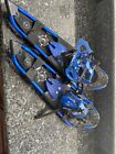 Crescent Moon Mens Athletic Trail Size 13  Snowshoes Blue  New Never Used
