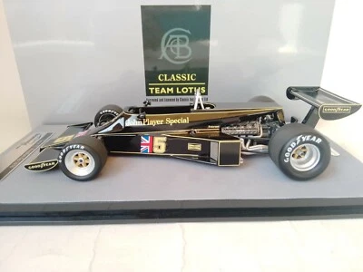 Tecnomodel Lotus JPS 77 #6 Ronnie Peterson Brazil GP 1976 1/18 TM18-175C - Immagine 1 di 2