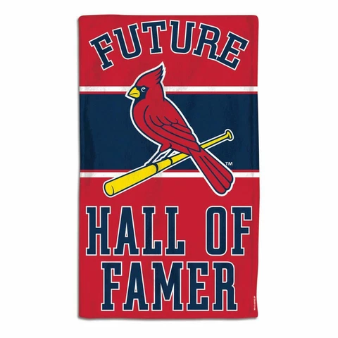 St Louis Cardinals 10" x 17" Baby Burp Cloth [NEW] MLB Towel Bib Infant Blanket Cover