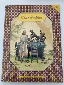 Vintage Alice In Wonderland Children's Classic 1979 PB Brigitte Bryan - Picture 1 of 5