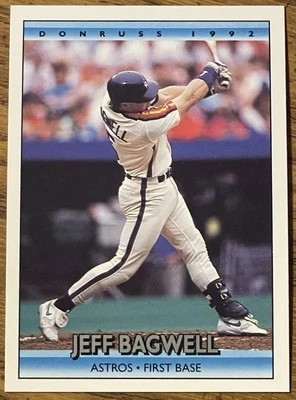 Jeff Bagwell 1992 Donruss Baseball Card #358 Houston Astros MLB HOF Free Ship - Image 1 of 3