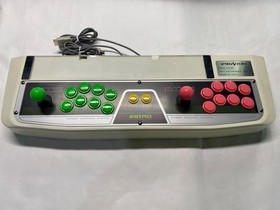 SEGA Saturn Virtua Stick Pro HSS-0130 Arcade Fight Stick Controller Tested