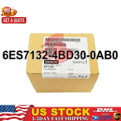 New Siemens 6ES7132-4BD30-0AB0 6ES71324BD300AB0 SIMATIC DP5 electronic module - Image 1 of 4