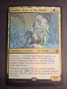 MTG - Arahbo, Roar of the World C17 Oversized - Picture 1 of 3