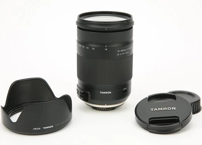 Tamron 18-400mm f/3.5-6.3 Di II VC HLD Nikon F-Mount Zoom Lens/DX Format - Black - Image 1 of 4