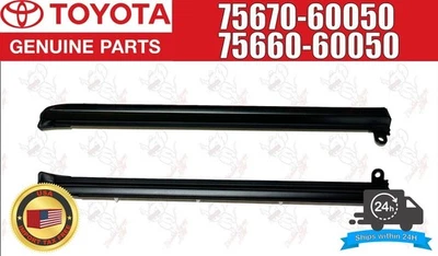 Toyota OEM Land Cruiser Prado Lexus GX470 2003-09 Cuarto Trasero Cinturón Moldura Bl Foto 1 de 4