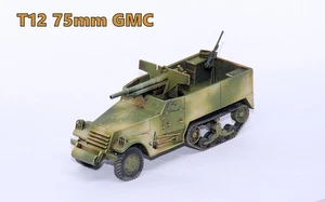 PRO BUILT 1/72 T12 75mm GMC - ready model- NEW!!! - Picture 1 of 5